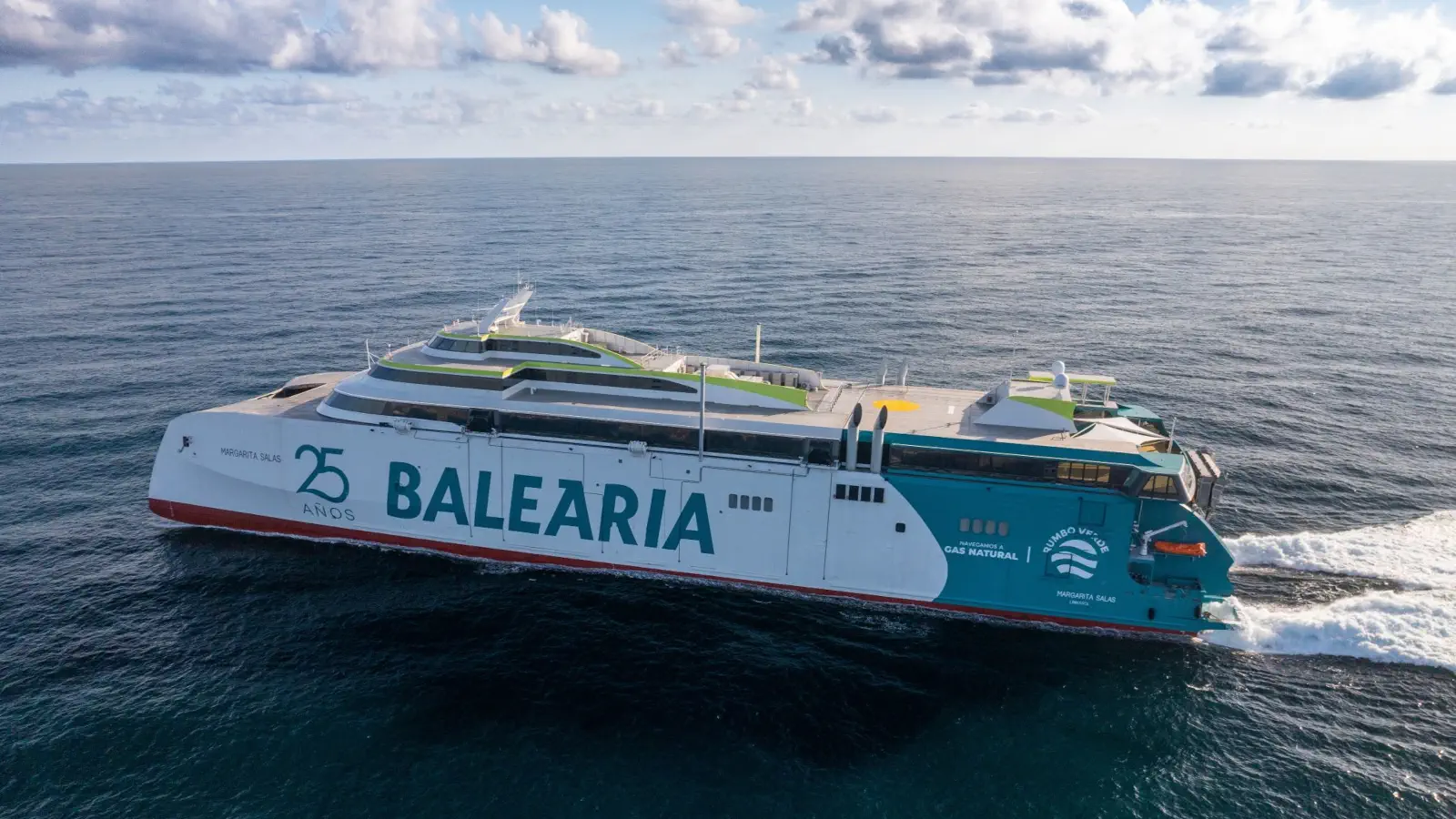 New fast ferry MARGARITA SALAS in operation for Baleària