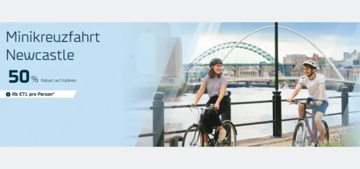DFDS spring offer with 50% discount on the Amsterdam-Newcastle mini-cruise