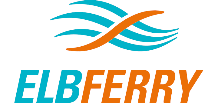 Shipping company ELBFERRY Logo
