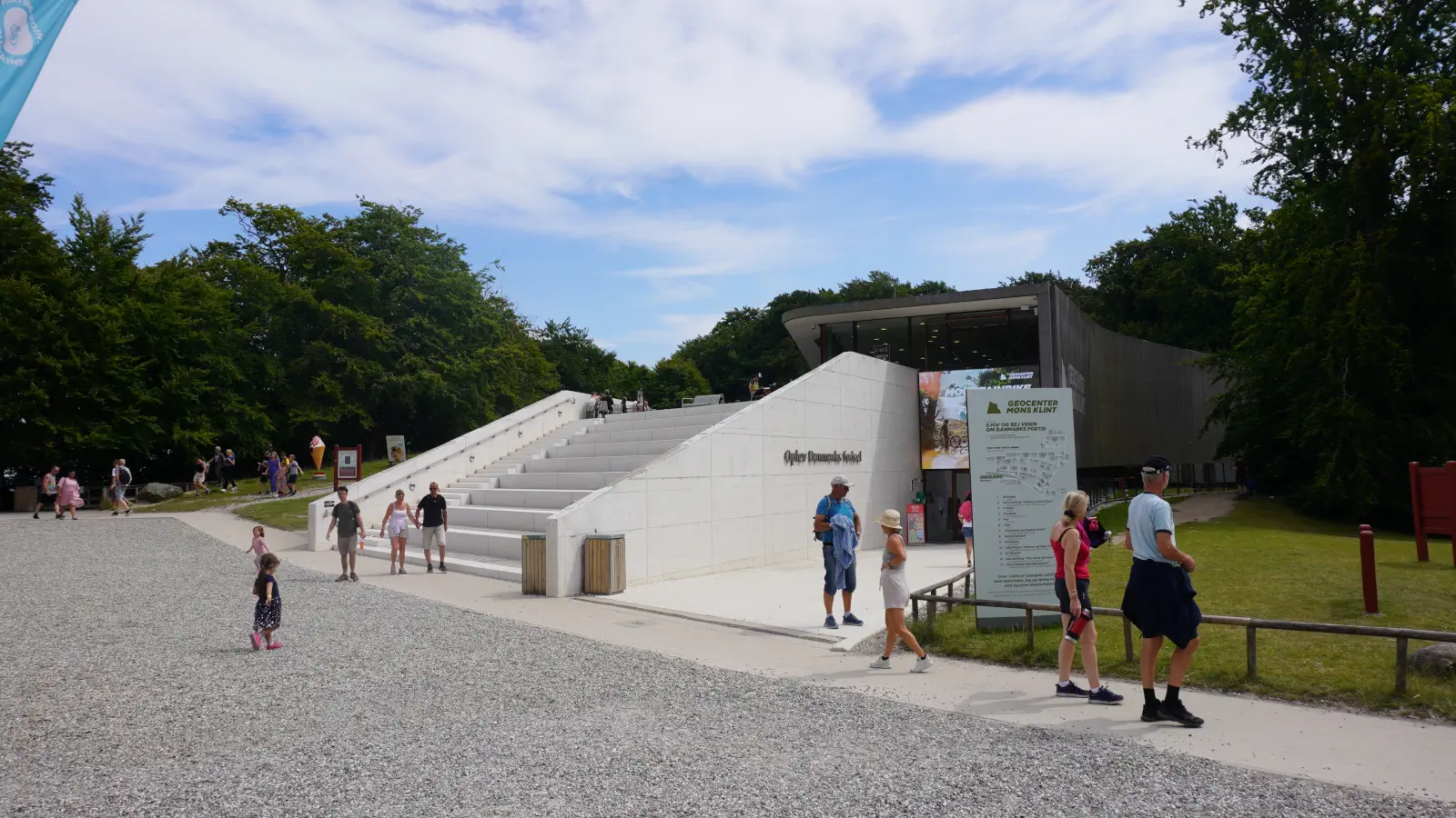 The GeoCenter Møns Klint on the island of Møn.
