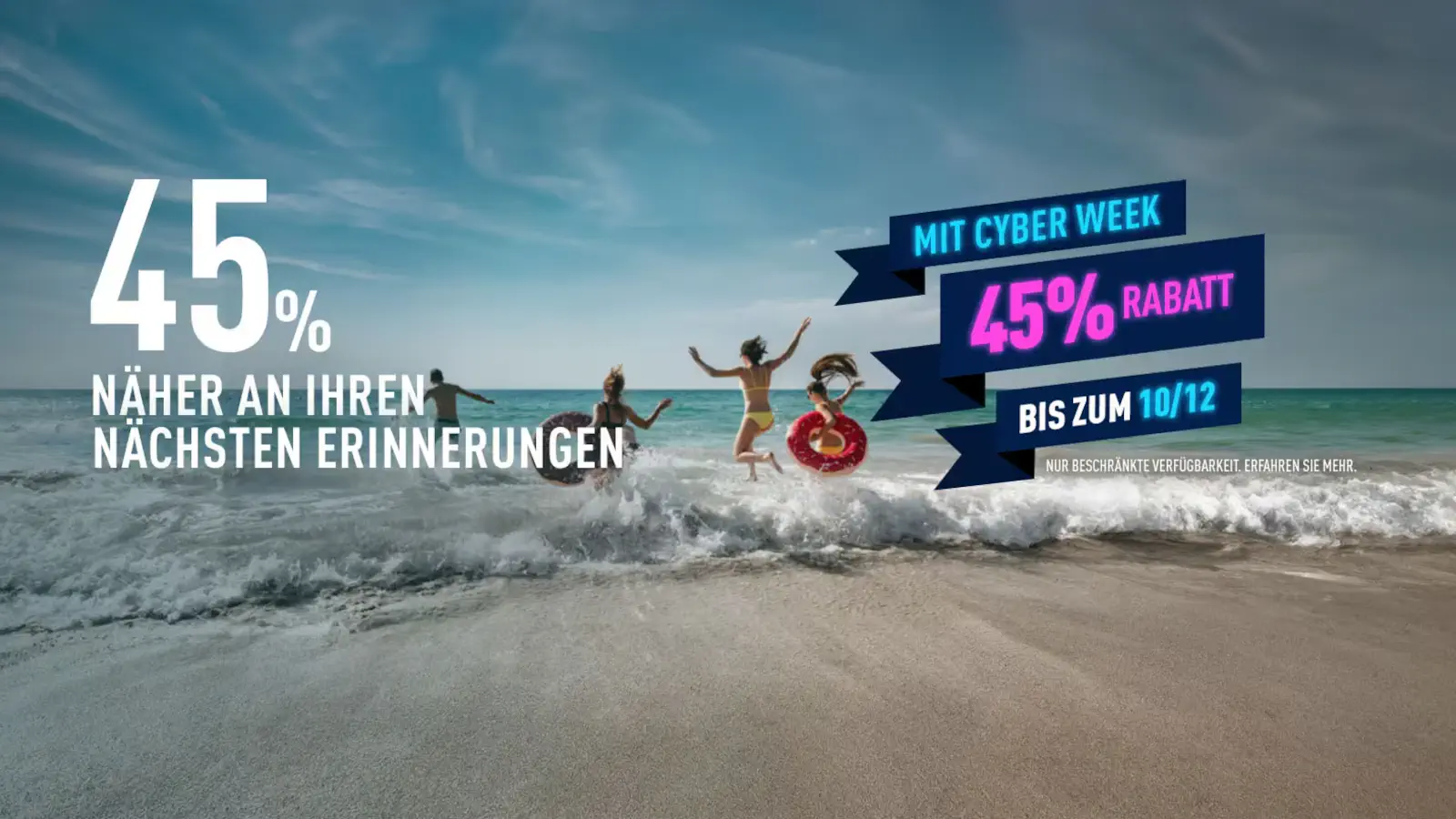 GNV Cyber Week 2024 with 45% discount