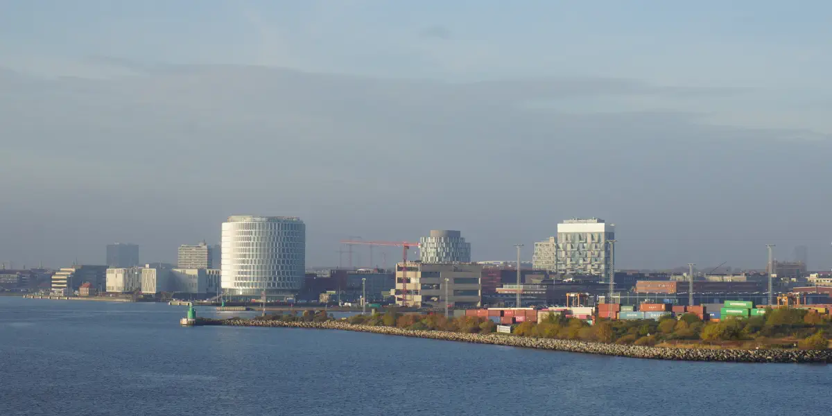 Ferry to Copenhagen, capital of Denmark