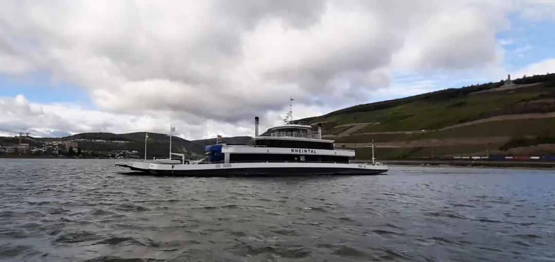 Rhine ferry Bingen - Rüdesheim
