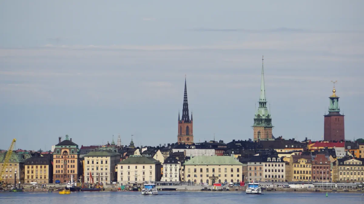 View of Stockholm.