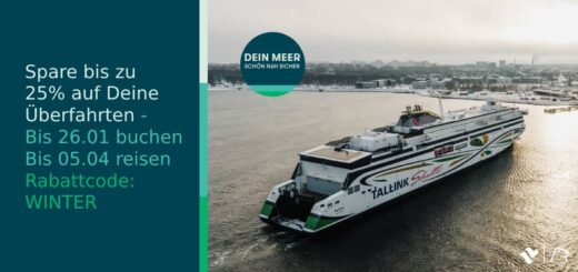 Tallink Silja Line offers with 25% discount