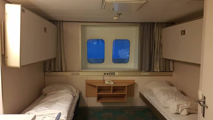 TT-Line Cabin sea view 1-4 bed